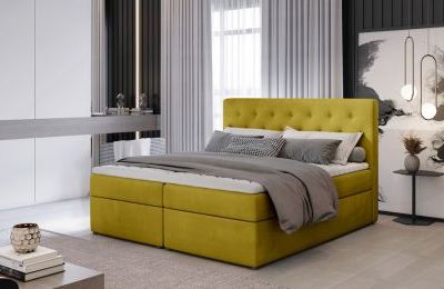 Boxspring krevet Loree, sa spremnicima - više boja i dimenzija