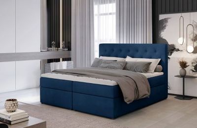Boxspring krevet Loree, sa spremnicima - više boja i dimenzija