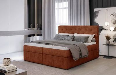 Boxspring krevet Loree, sa spremnicima - više boja i dimenzija
