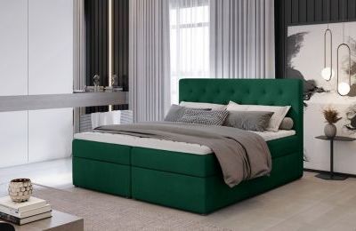Boxspring krevet Loree, sa spremnicima - više boja i dimenzija