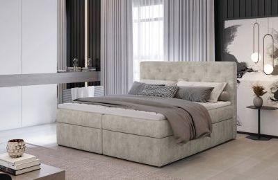 Boxspring krevet Loree, sa spremnicima - više boja i dimenzija
