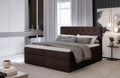 Boxspring krevet Loree, sa spremnicima - više boja i dimenzija