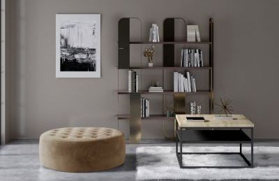 Tabure Monty - 70x70x28 cm