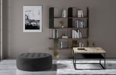Tabure Monty - 70x70x28 cm