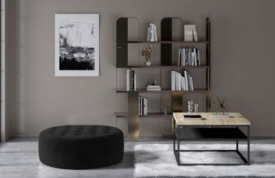 Tabure Monty - 70x70x28 cm