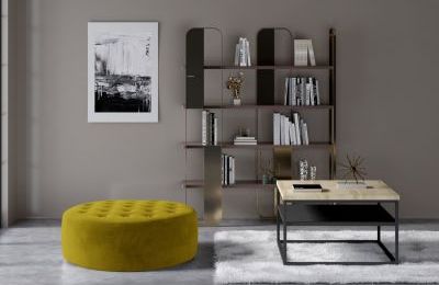 Tabure Monty - 70x70x28 cm