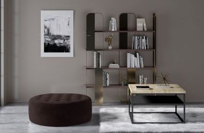 Tabure Monty - 70x70x28 cm