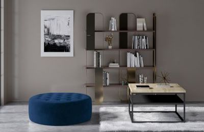 Tabure Monty - 70x70x28 cm