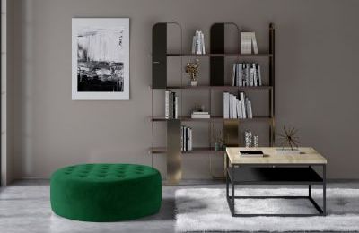 Tabure Monty - 70x70x28 cm