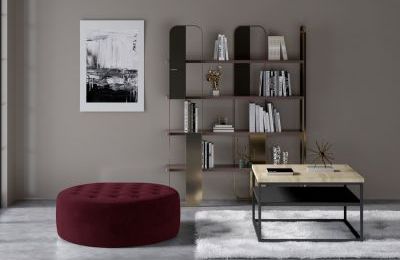Tabure Monty - 70x70x28 cm