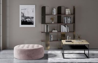 Tabure Monty - 70x70x28 cm