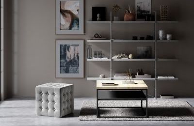 Tabure Sofia - 45x45x40 cm