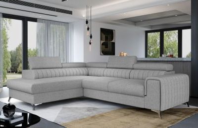 Kutna garnitura Laurence s ležajem i spremnikom - 205x275x98 cm