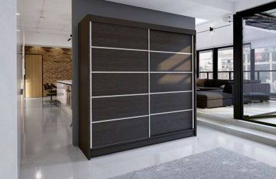 Ormar s kliznim vratima Terecia - 200x58x215 cm