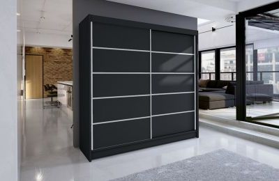 Ormar s kliznim vratima Terecia - 200x58x215 cm