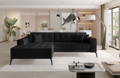 Kutna garnitura Solange s ležajem - 295x195x93 cm