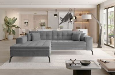 Kutna garnitura Solange s ležajem - 295x195x93 cm