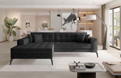 Kutna garnitura Solange s ležajem - 295x195x93 cm