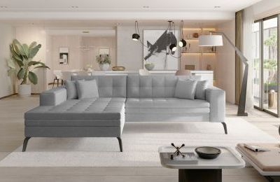 Kutna garnitura Solange s ležajem - 295x195x93 cm