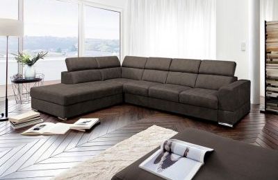 Kutna garnitura Brisel L s ležajem - 315x230x93 cm