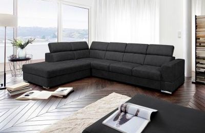 Kutna garnitura Brisel L s ležajem - 315x230x93 cm