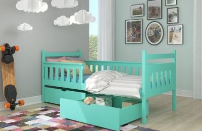 Dječji krevet sa spremnicima - više boja - 208x97x85 cm