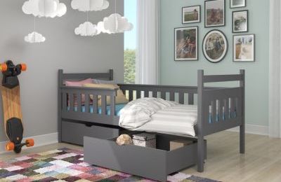 Dječji krevet sa spremnicima - više boja - 208x97x85 cm