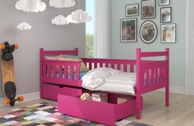 Dječji krevet sa spremnicima - više boja - 208x97x85 cm