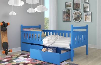 Dječji krevet sa spremnicima - više boja - 208x97x85 cm