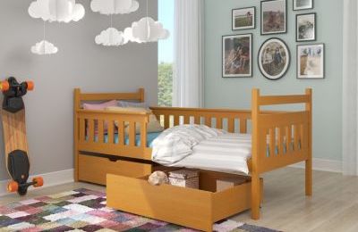 Dječji krevet sa spremnicima - više boja - 208x97x85 cm