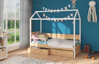 Dječji krevet s ladicama Otello - više boja - 208x97x172 cm