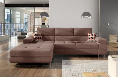 Kutna garnitura Armando s ležajem i spremnikom - 205x280x90 cm