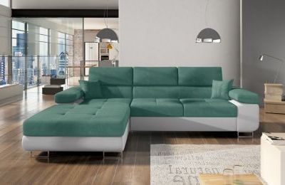 Kutna garnitura Armando s ležajem i spremnikom - 205x280x90 cm