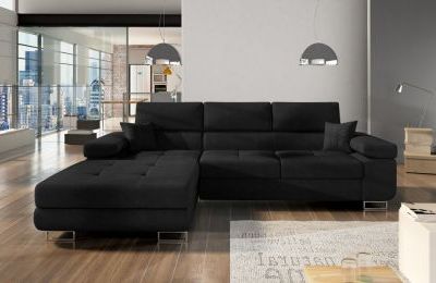 Kutna garnitura Armando s ležajem i spremnikom - 205x280x90 cm