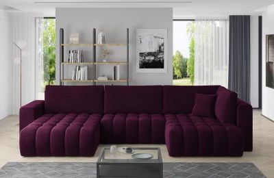 Kutna garnitura Bonito na razvlačenje - 170x350x170 cm