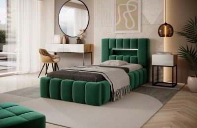 Krevet sa spremnikom i podnicom Lamica - 90x200x33 cm