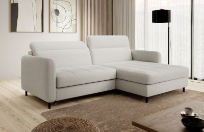 Kutna garnitura GOMSI s ležajem - 228x165x46 cm