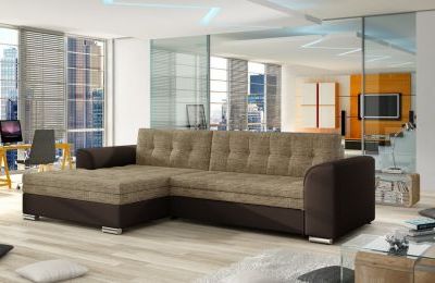 Kutna garnitura Conforti s ležajem - 165x270x80 cm