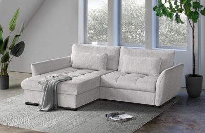 Kutna garnitura CAFU na razvlačenje sa spremnikom - 194x240x91 cm