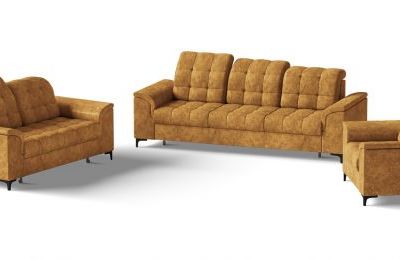 Set sjedećih garnitura SNAP - dvosjed + trosjed + fotelja