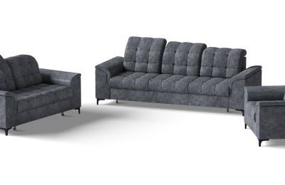 Set sjedećih garnitura SNAP - dvosjed + trosjed + fotelja