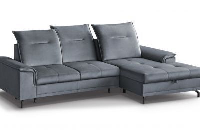 Kutna garnitura Bruno mini na razvlačenje sa spremnikom - 178x271x44 cm