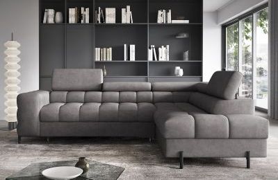 Kutna garnitura Ferucce na razvlačenje sa spremnikom - 200x276x44 cm