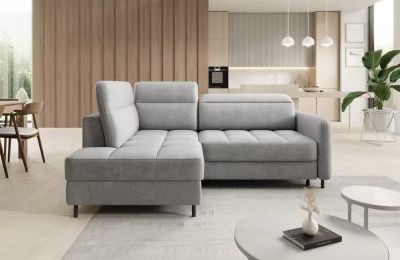 Kutna garnitura Barea na razvlačenje sa spremnikom 208x160 cm