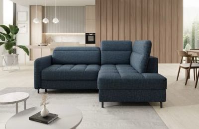 Kutna garnitura Barea na razvlačenje sa spremnikom 208x160 cm