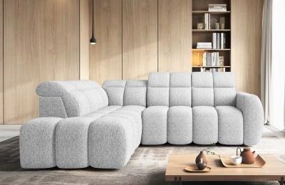 Kutna garnitura Falconn sa električnom funkcijom izvlačenja 208x258 cm