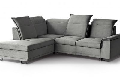 Kutna garnitura Bruno L na razvlačenje sa spremnikom - 272x232x44 cm