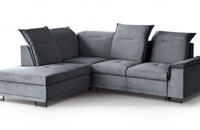 Kutna garnitura Bruno L na razvlačenje sa spremnikom - 272x232x44 cm