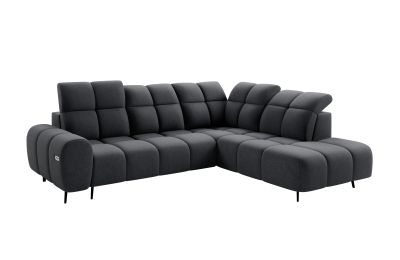 Kutna garnitura Sergio sa električnom funkcijom izvlačenja 275x225 cm