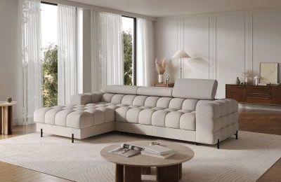 Kutna garnitura Felro na razvlačenje sa spremnikom - 181x285x45 cm